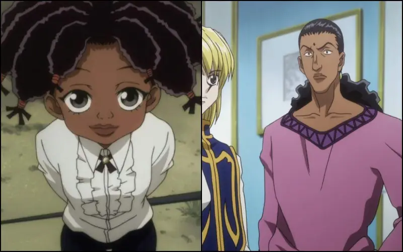 Canary y Squala de Hunter x Hunter