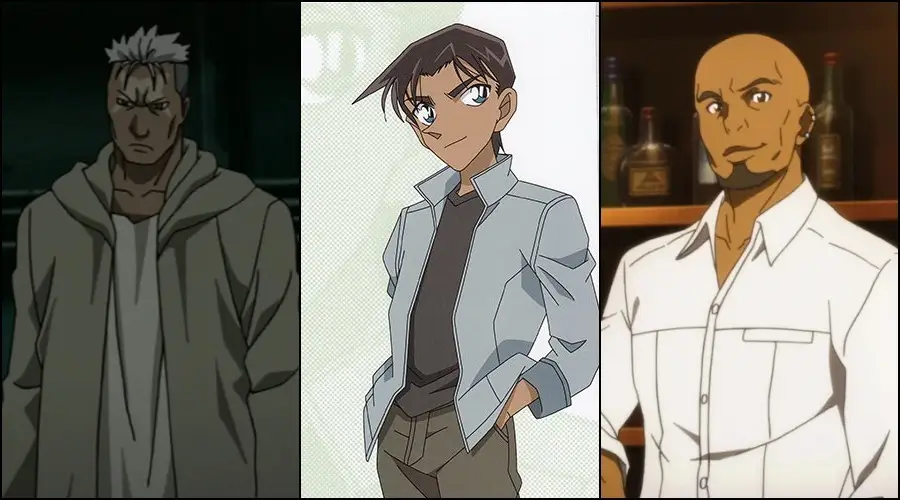 Scar, Hattori Heiji y Agil