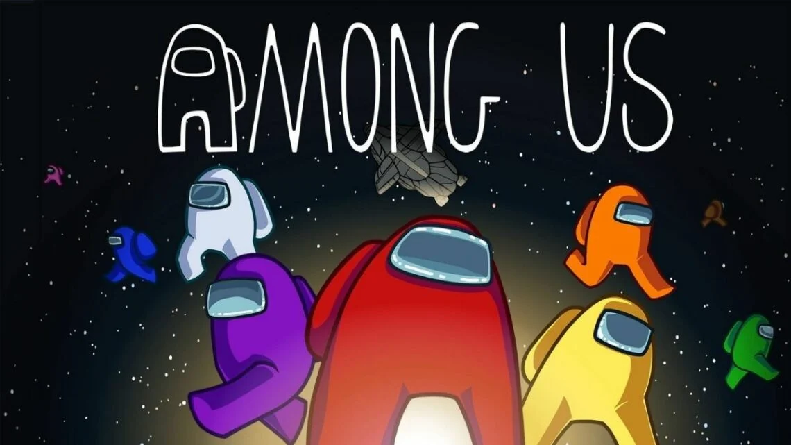 Mangá de Among Us na CoroCoro Prévia de página do mangá de Among Us publicado no Japão