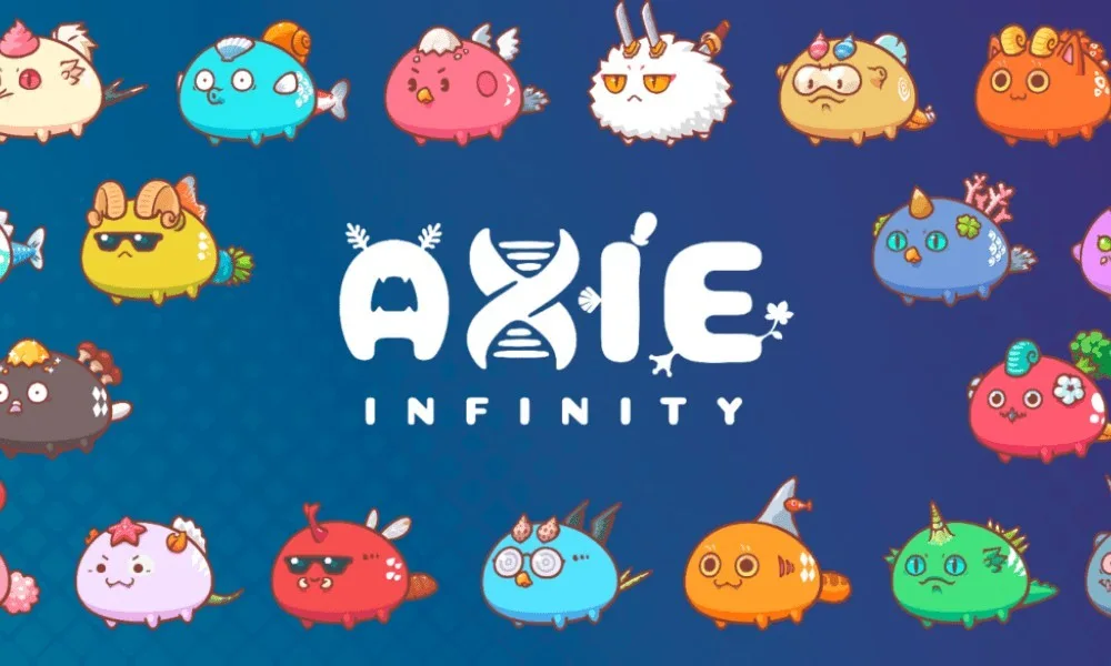 Axie Infinity e criaturas colecionáveis Criaturas coloridas de Axie Infinity usadas em batalhas digitais