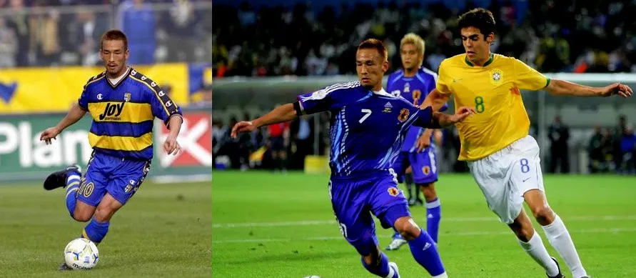 Hidetoshi Nakata Hidetoshi Nakata como um dos maiores nomes da história do futebol japonês