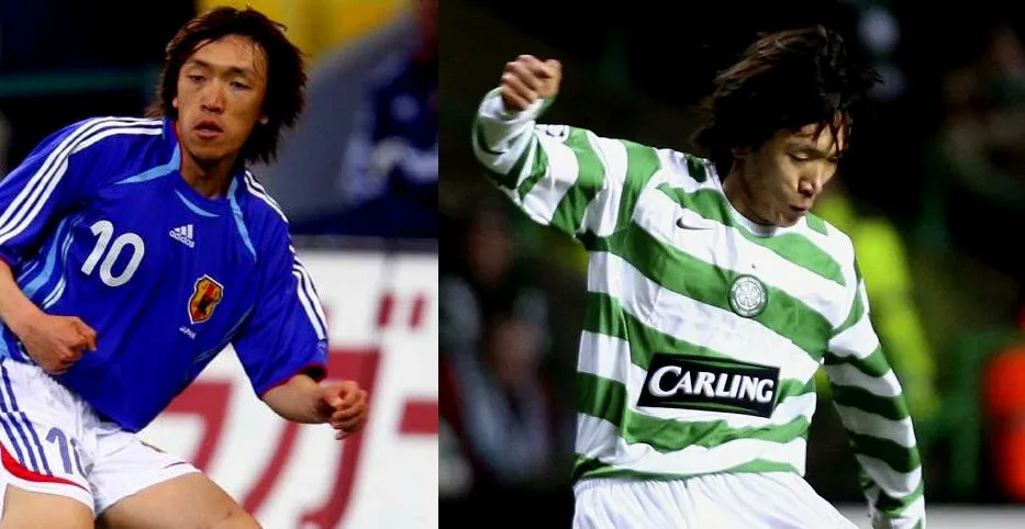 Shunsuke Nakamura Shunsuke Nakamura durante a carreira como craque do futebol japonês