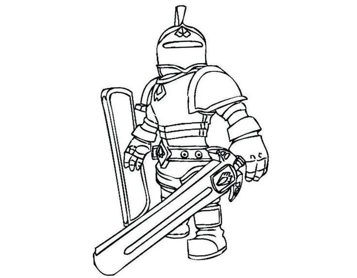 - Gambar Roblox untuk Diwarnai, Unduh dan Cetak