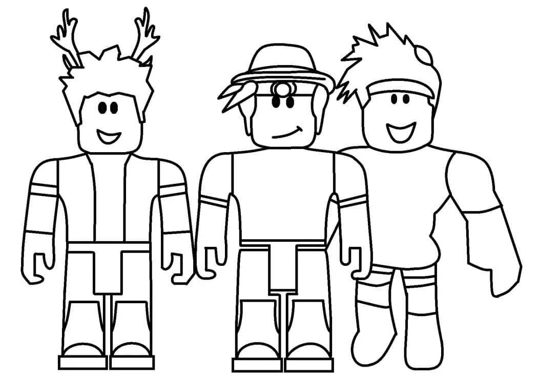 - Gambar Roblox untuk Diwarnai, Unduh dan Cetak