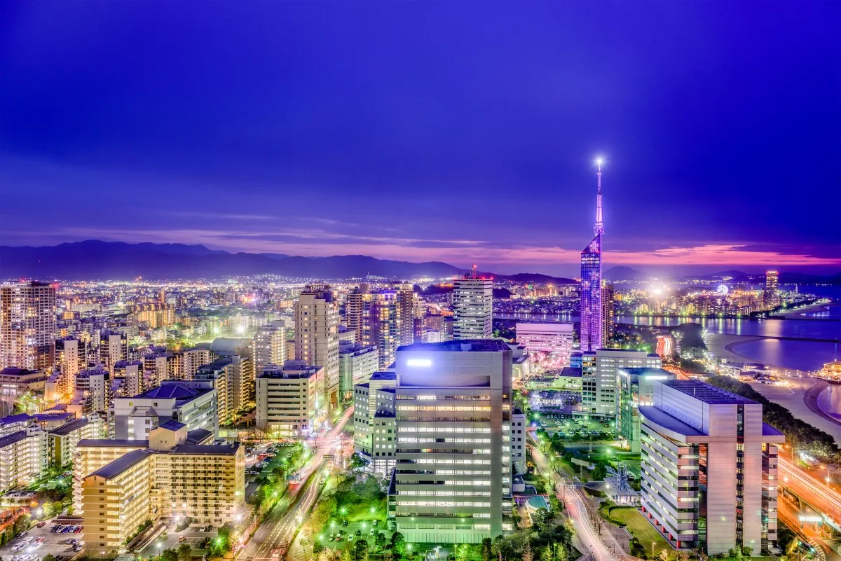 Fukuoka, Japan Skyline