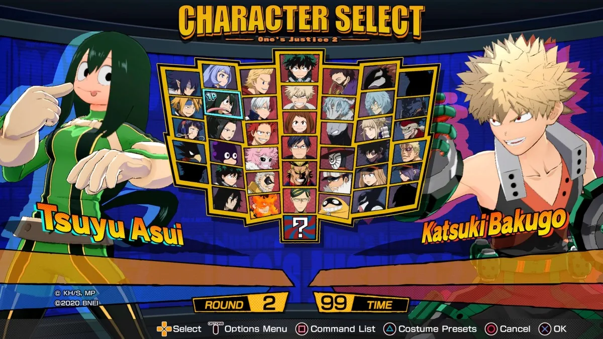 My Hero One's Justice 2 no Xbox Tela de My Hero One's Justice com personagens do anime em combate 3D