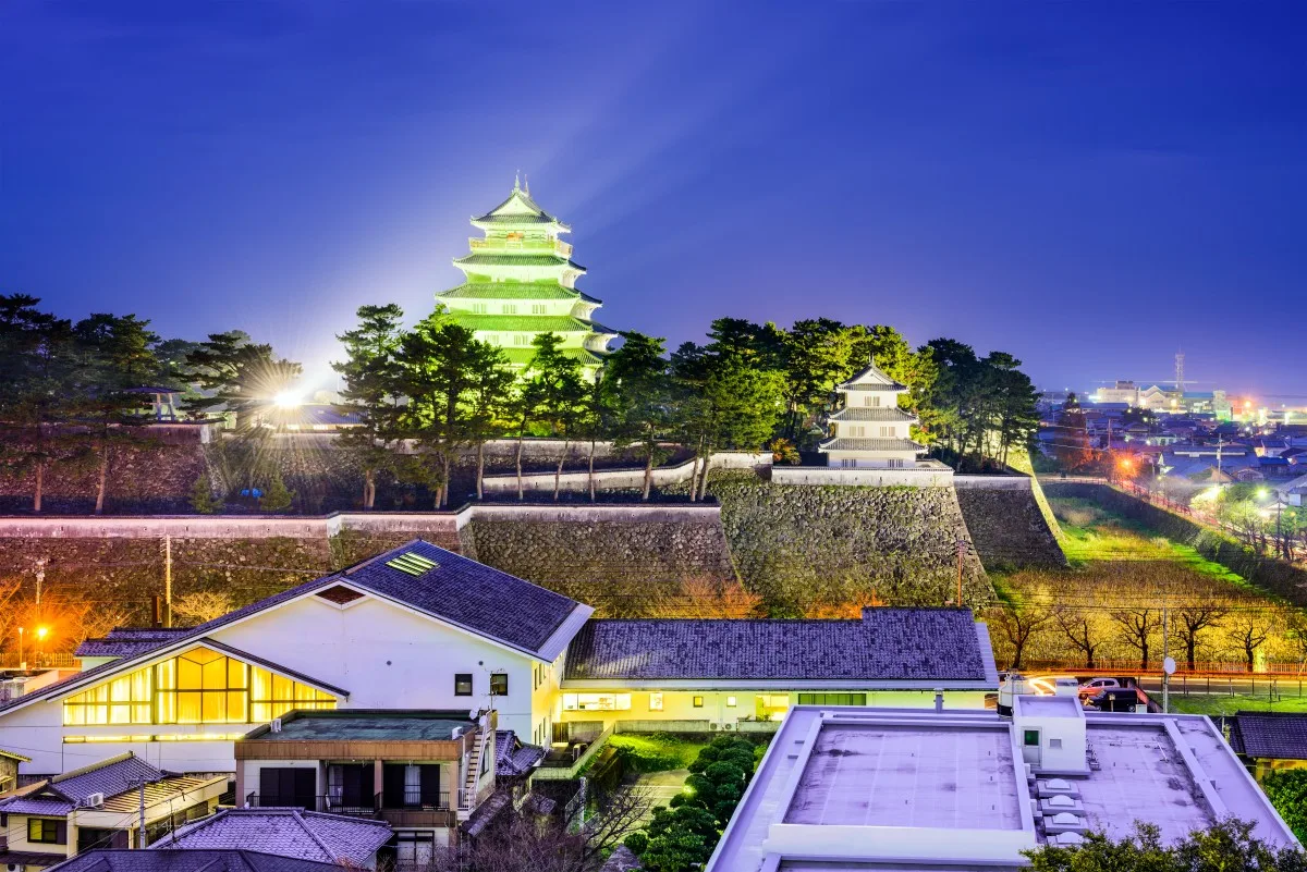 Shimabara Castle in Japan