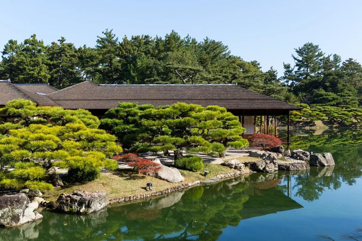 Ritsurin Garden in Takamatsu