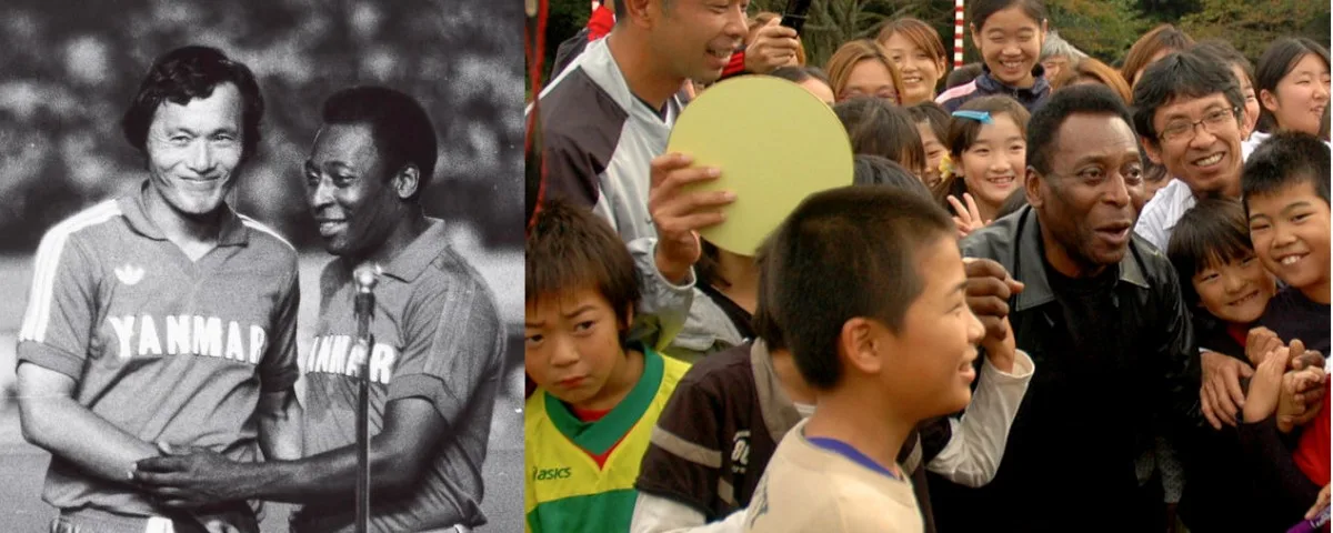 Homenagem - Pelé no Japão, o rei da terra do sol nascente