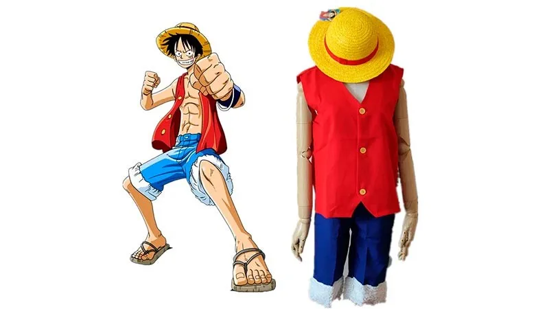 Cosplay de Luffy de One Piece