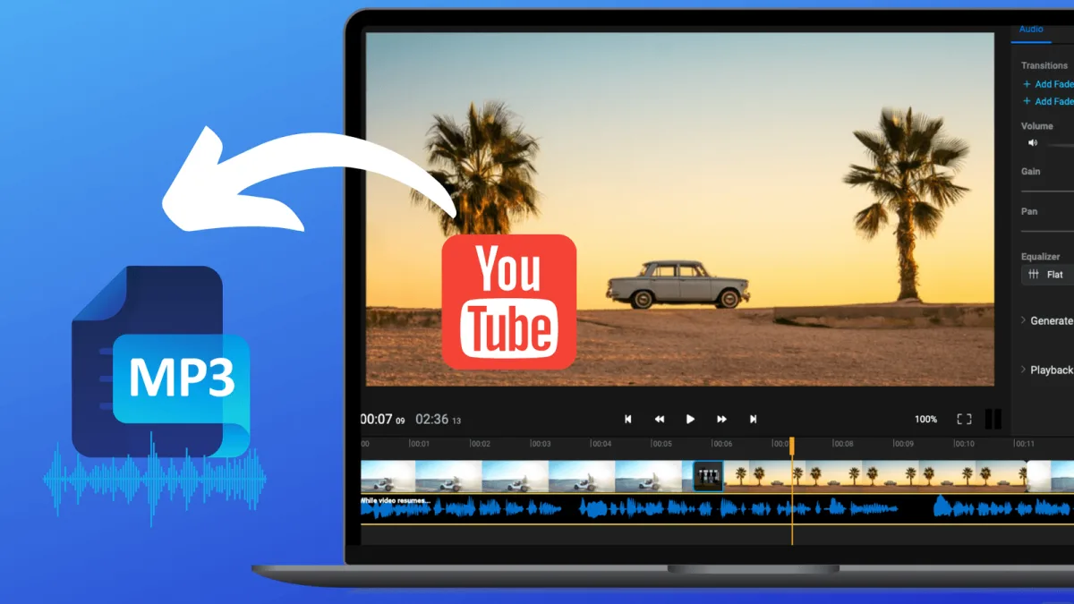 Como extrair áudio de qualquer vídeo online e no PC