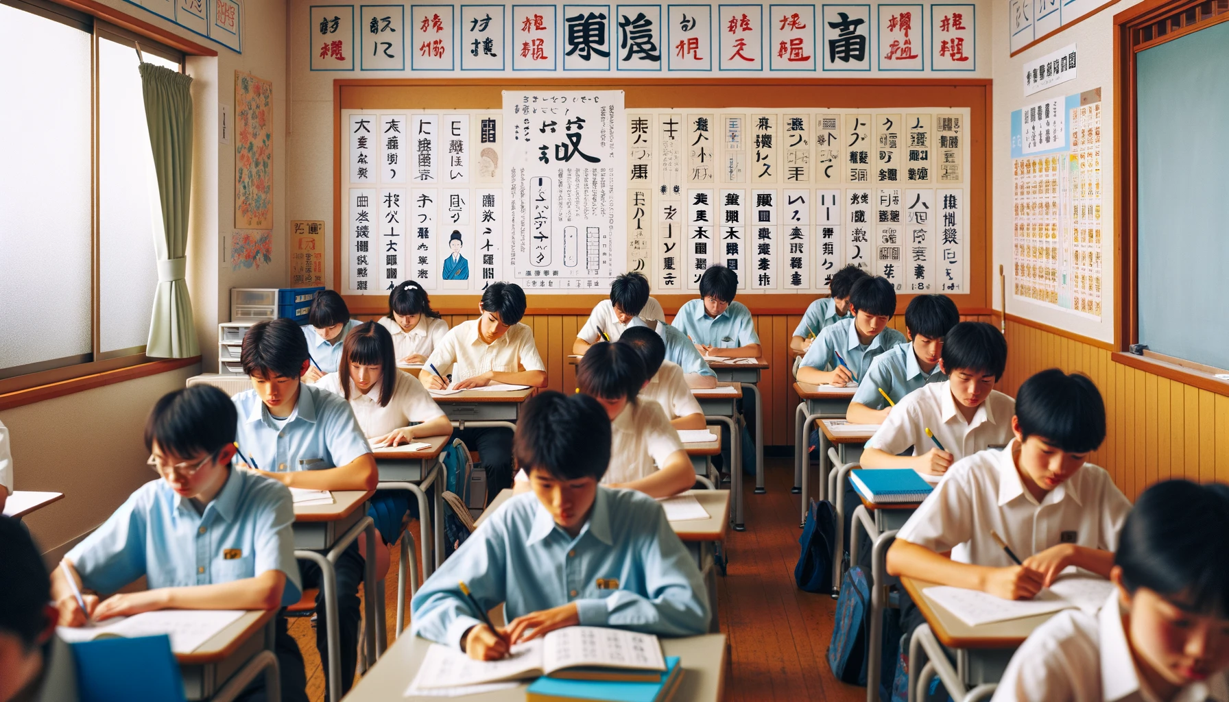 Belajar kanji dengan furigana