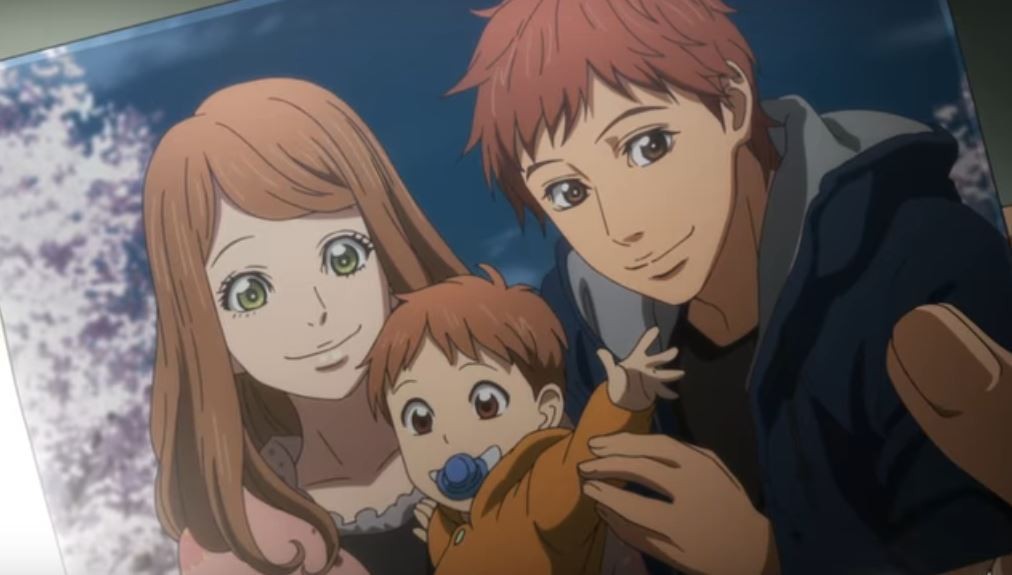 Fotograma de Orange relacionado con las cartas del futuro