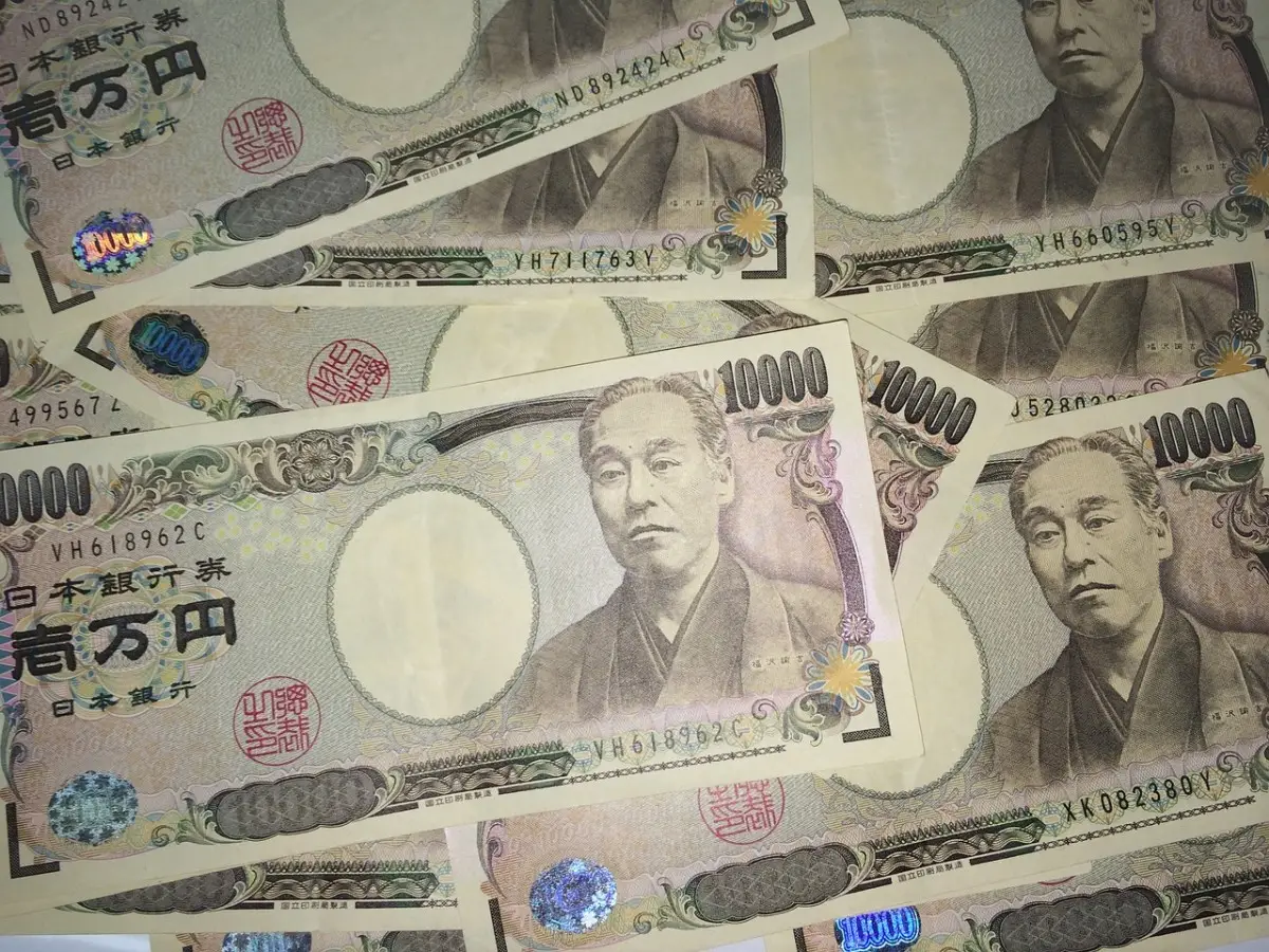 Mercado financeiro japonês Gráfico ou imagem ligada a mercado financeiro usada para ilustrar investimento no Japão