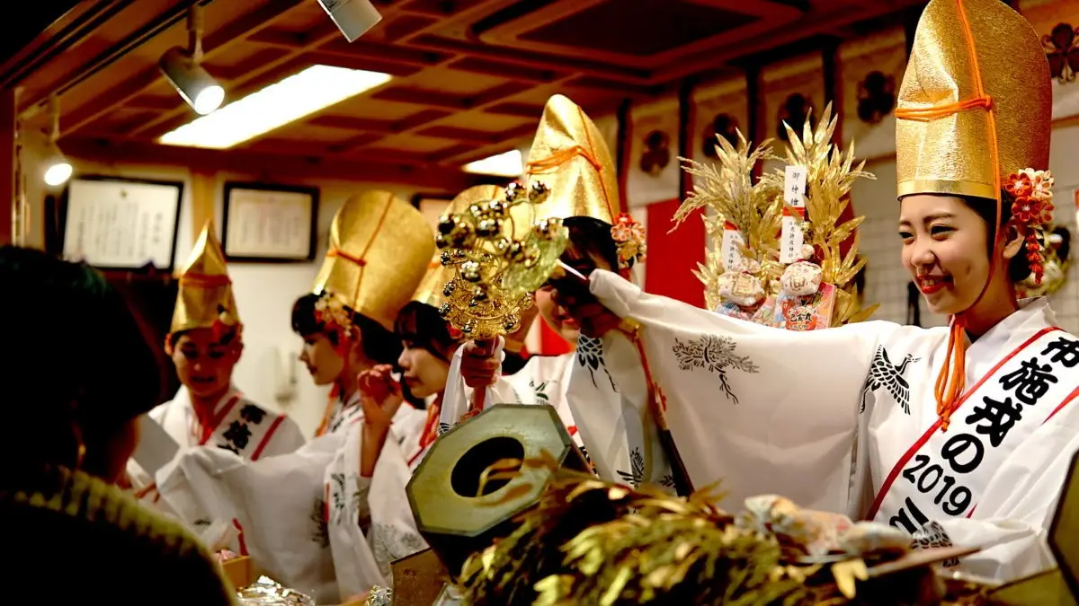 Santuário Toka Ebisu (9 a 11 de Janeiro, Osaka)
