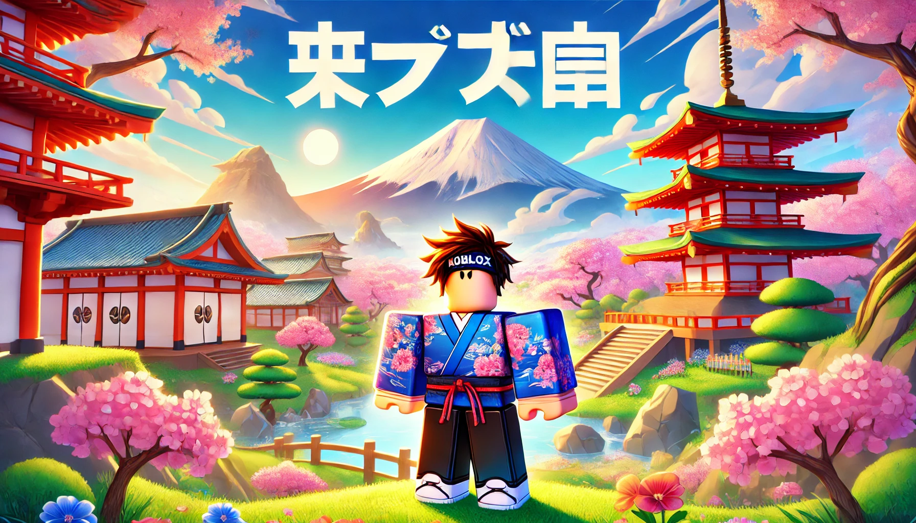 Interface do Roblox exibindo nome em caracteres japoneses