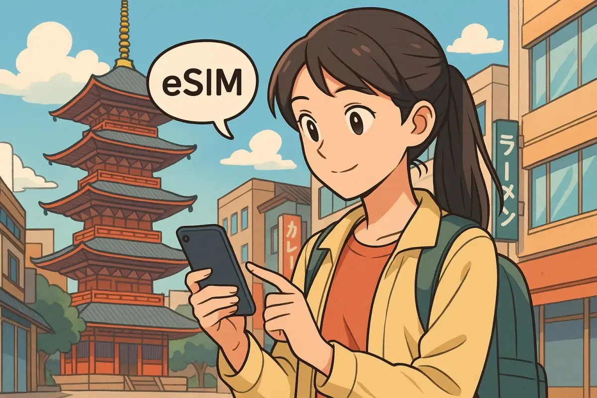 Evite esses erros comuns ao escolher um eSIM do Japão