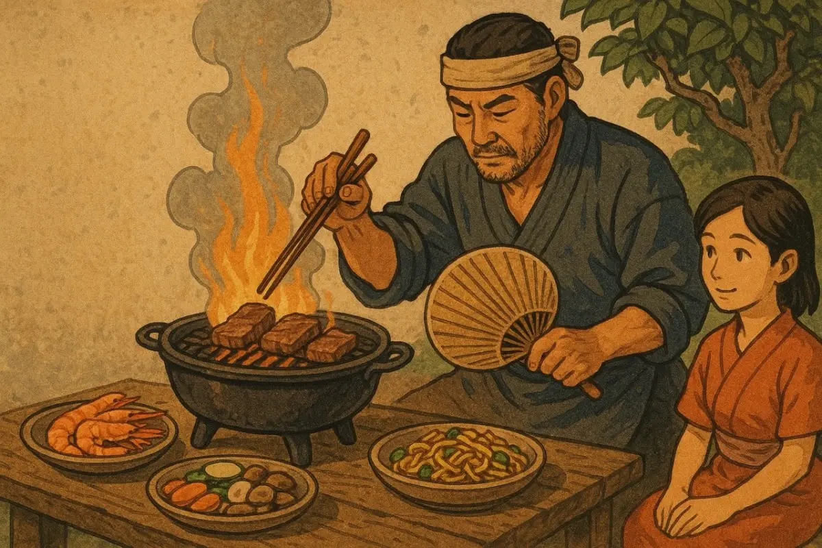 히바치: 일본식 그릴 요리 예술