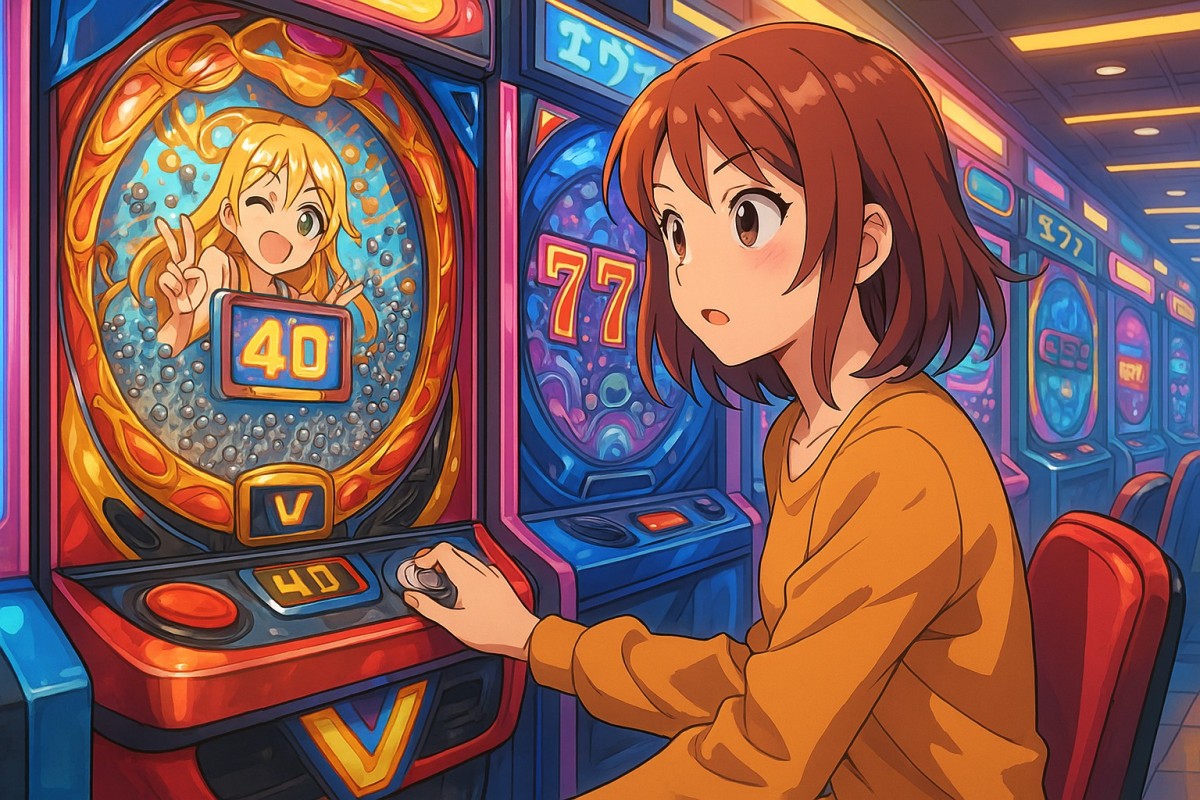 Univers visuel autour du pachinko et de l'évolution du jeu au Japon