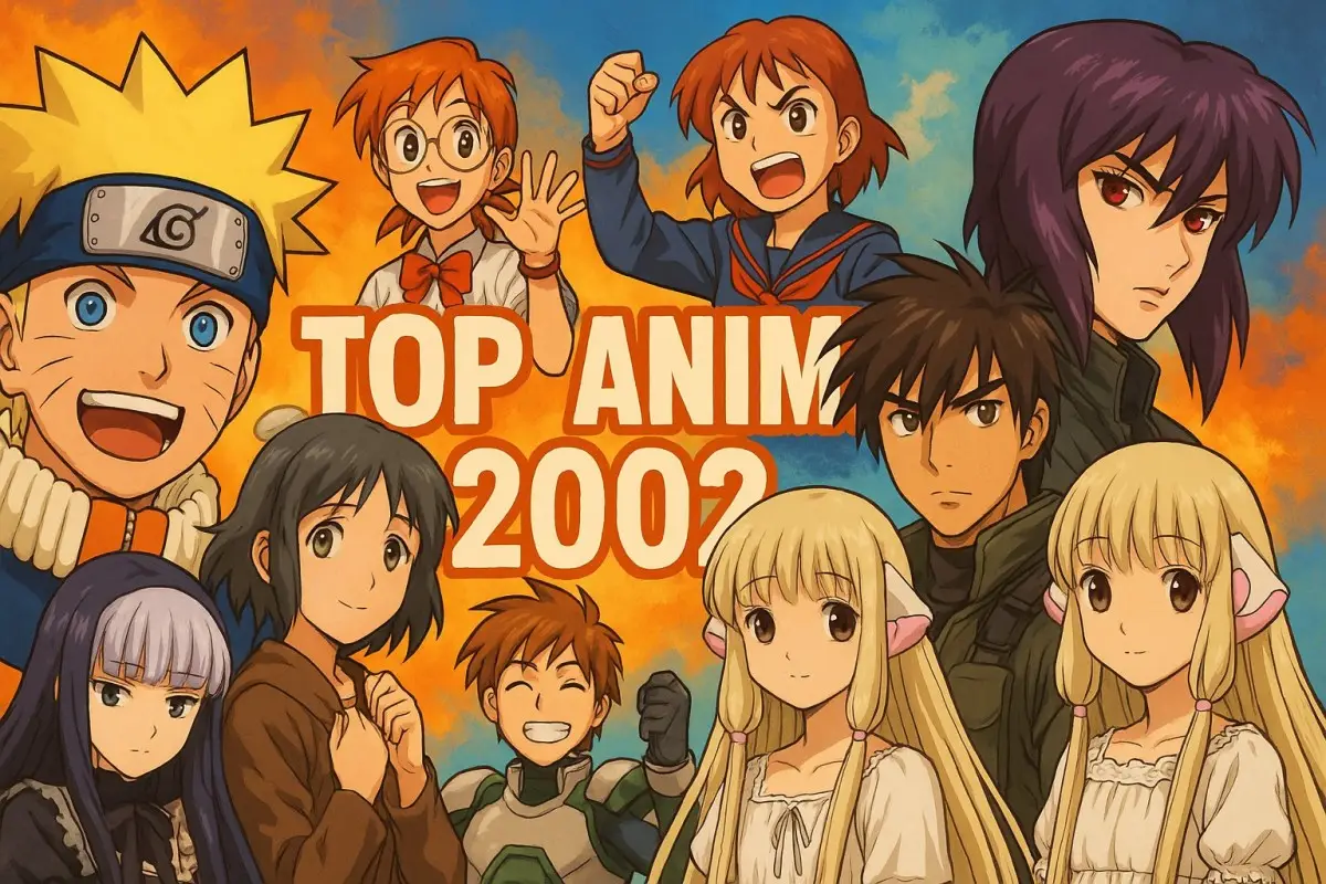 อนิเมะยอดเยี่ยม 20 อันดับแรกของปี 2002