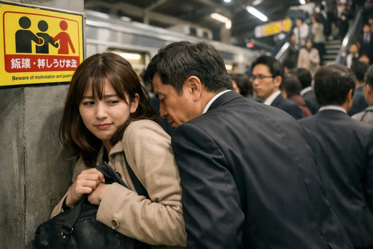 Butsukari Otoko : les hommes poussent les femmes au Japon